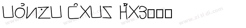 shengs first year字体转换